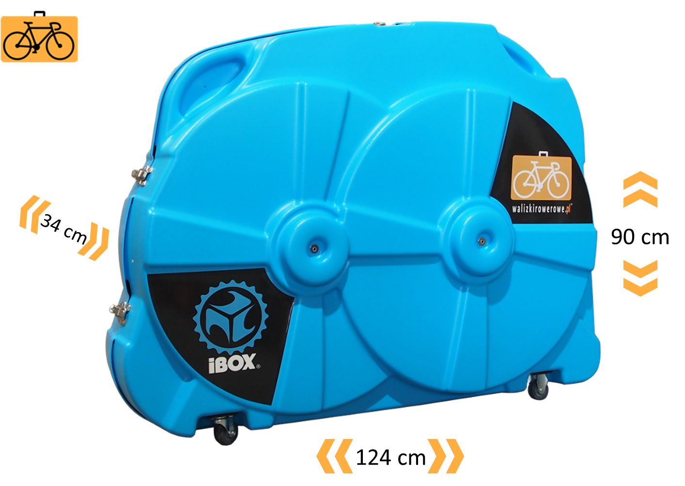 Wymiary walizki rowerowej Walizka rowerowa wymiary